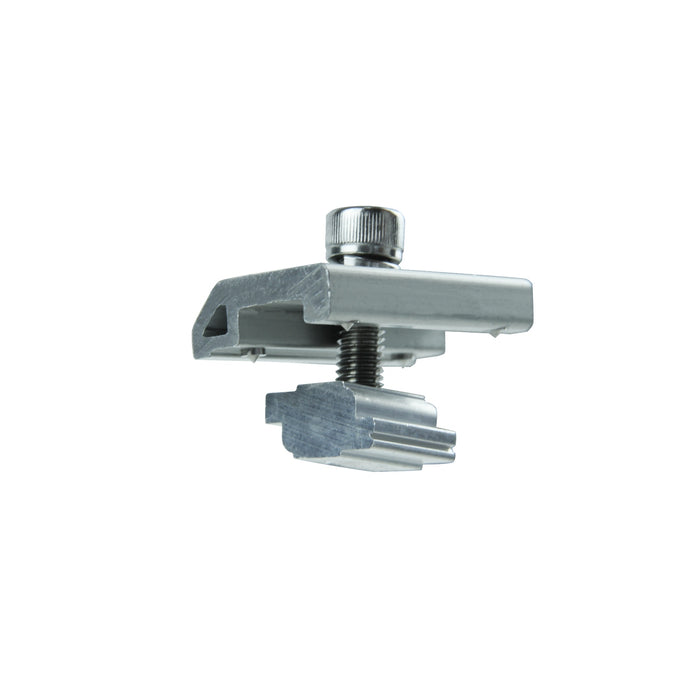 PV-ezRack Rail Clamp for T-Rail, with Diamond Module