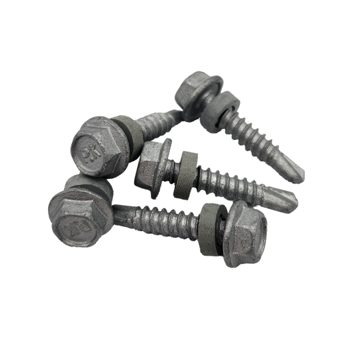 65mm X 12G Tek Screw Hex Head - Metal (Jar50)