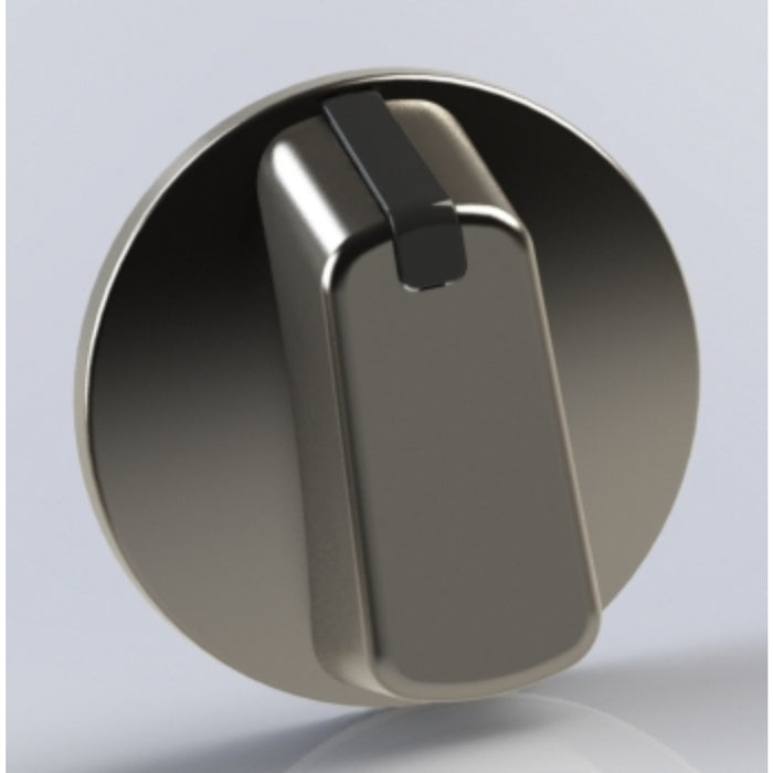 Universal Knob 55mm Stainless 4PKT Includes decal set