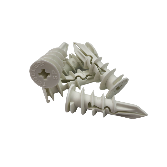 Snap Screw Self Drilling Hollow Wall Anchor 6 - 10G Nylon (Jar 20)