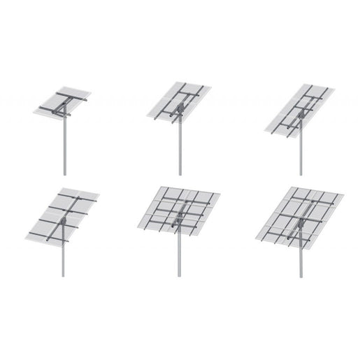 PV-ezRack PostMount 2-A Kit Suitable for Mounting 2 maximum 2100mm tall panel