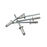 1/8 X 5/16 Aluminium/Steel RIVET 73AS43 (Jar100)