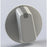 Universal Knob 55mm White 4PKT Includes decal set
