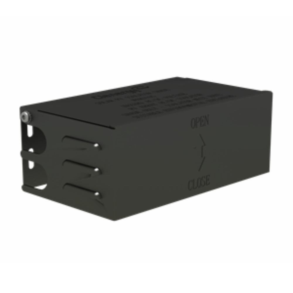 Solar Roof Isolator Shade, 280*158*114mm with Z-Module and bolt, non-assembly (Black Anodized)