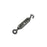 Turnbuckles Hook & Eye 5mm Bright Zinc Plate