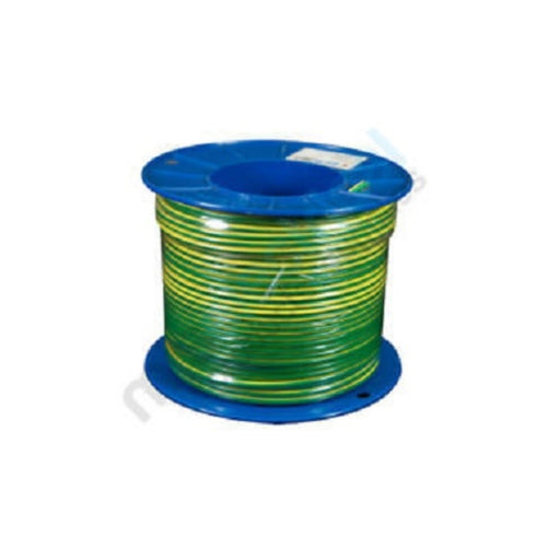 6mm Earthing Cable Yellow/Green (100m Rolls)