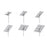 PV-ezRack PostMount 3-A Kit Suitable for Mounting 3 maximum 2100mm tall panel
