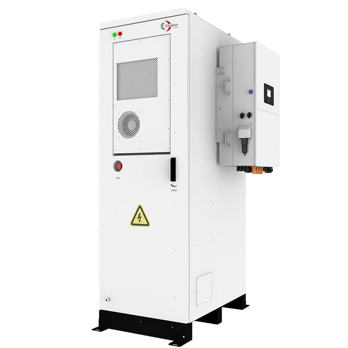 61.4kWh HV LifePO4 Battery with IP55 Cabinet, AC, Fire extinguishing