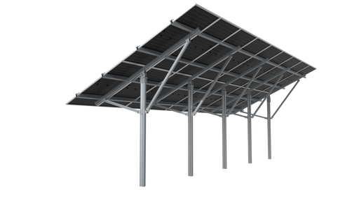 Solar Terrace II 5 Post Ground Mount Kit 20deg 18 Panel