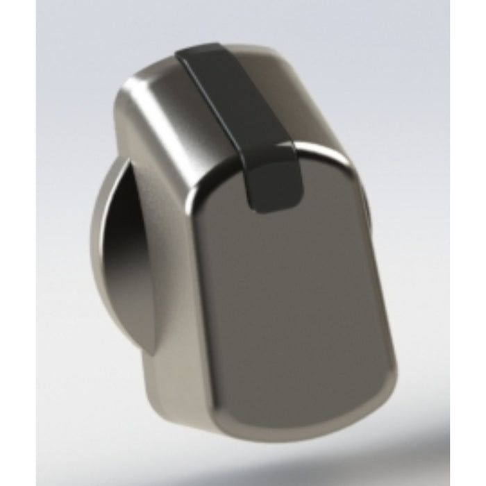 Universal Knob 30mm Stainless 4PKT Includes decal set