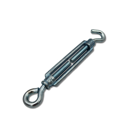 Turnbuckles Hook & Eye 8mm Bright Zinc Plate