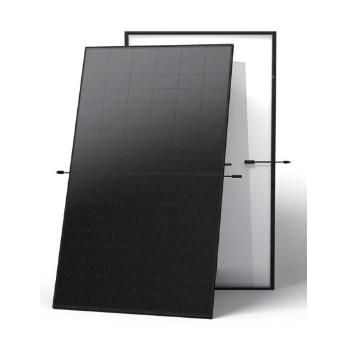 Vertex S+ 505w All Black Dual Glass N-Type Solar Module, Black Frame