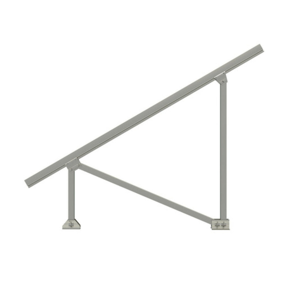 PV-ezRack SolarTerrace III-A, Single Support (Pre-assembled) 30°, with 2800mm Girder