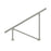 PV-ezRack SolarTerrace III-A, Single Support (Pre-assembled) 30°, with 2800mm Girder