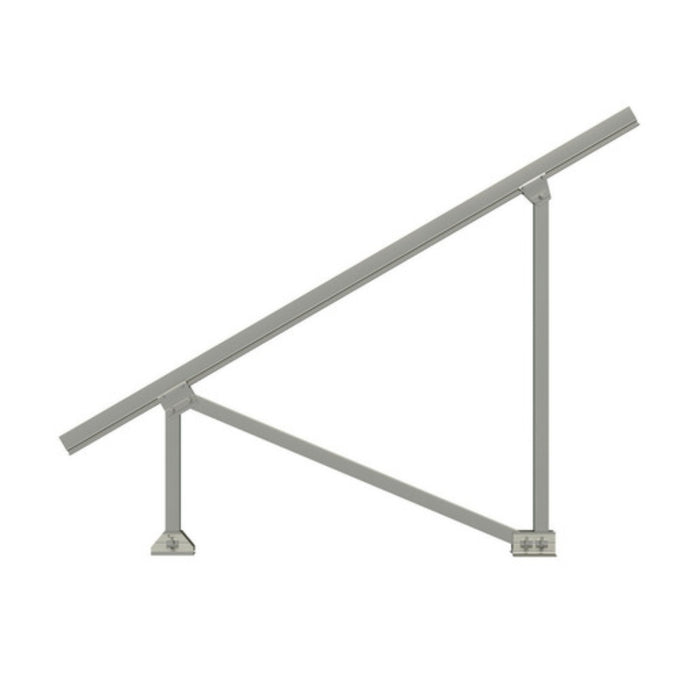 PV-ezRack SolarTerrace III-A, Single Support (Pre-assembled) 30°, with 2800mm Girder