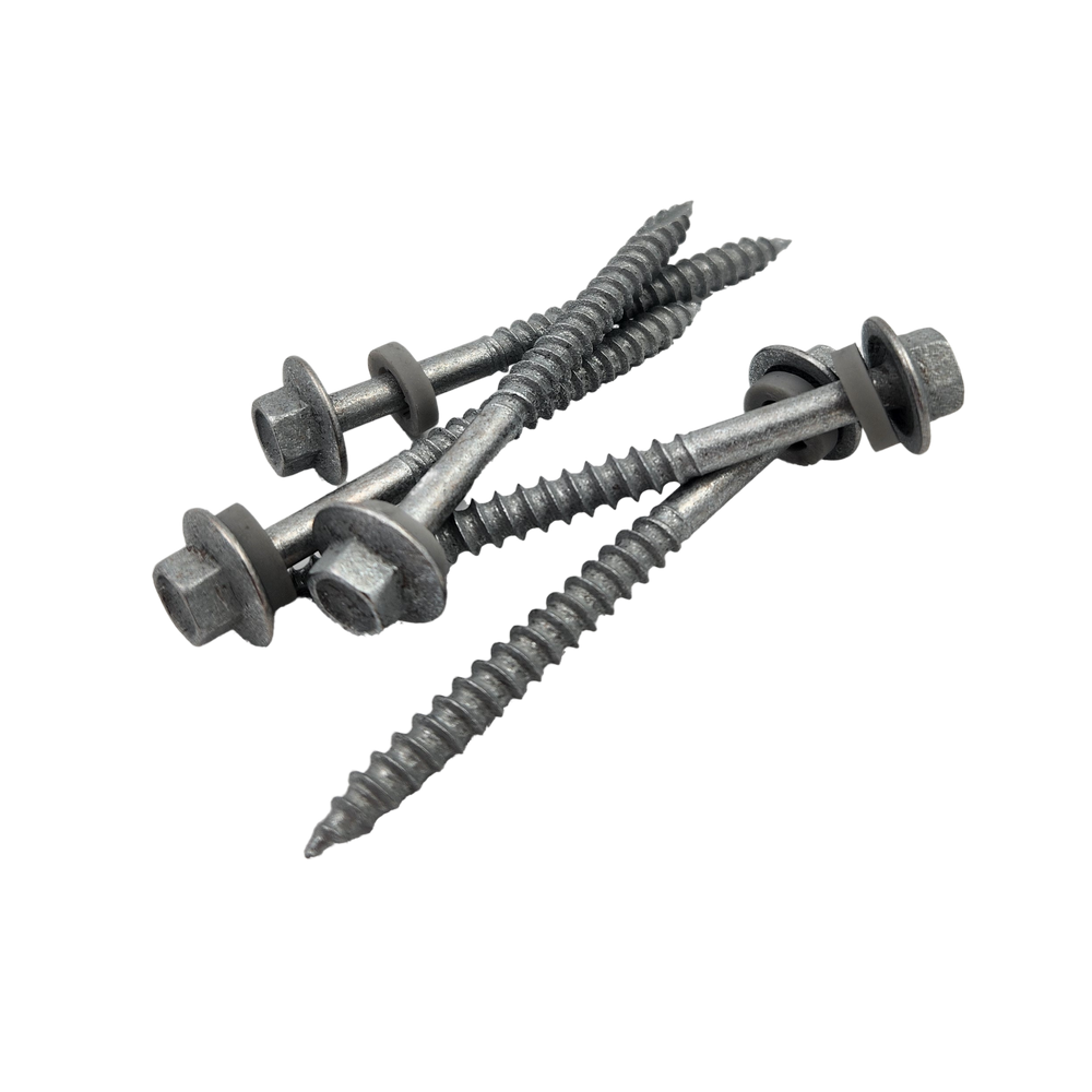 65mm X 12G Tek Screw Hex Head - Wood T17  (Jar50)