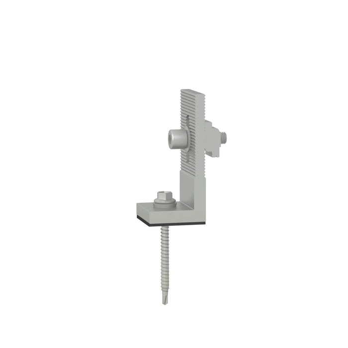 PV-ezRack SolarRoof, Tin Interface with Z Module, Buildex Screw 6.3x70 Climaseal 5 (C5)