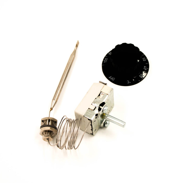 Capillary Hot Water  Thermostat 50-83C 850mm