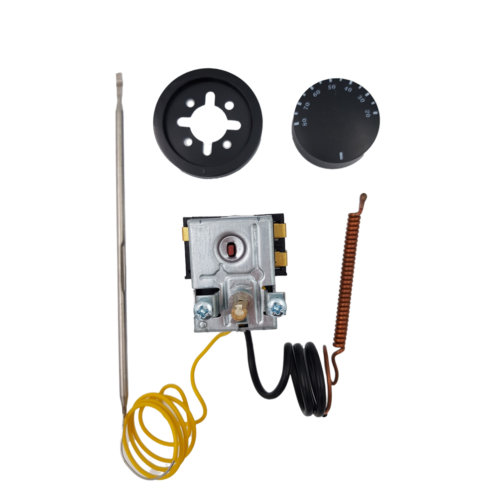 Domestic capillary thermostat 20°C-80°C with over-temp cut out