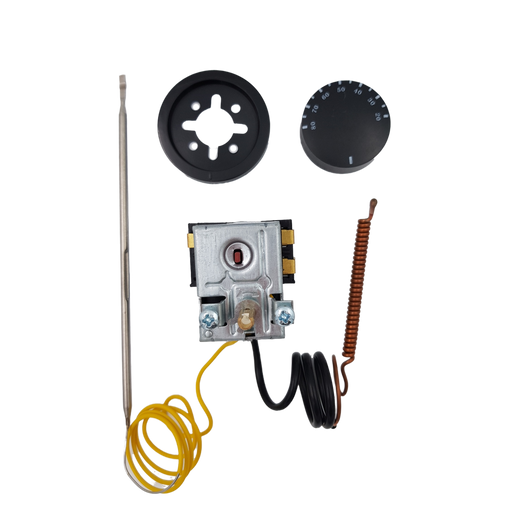 Domestic capillary thermostat 20°C-80°C with over-temp cut out