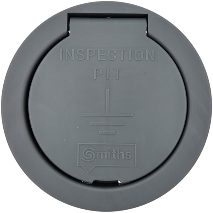 Main Earth Inspection Box - Base & Round Lid