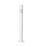 Bollard Round White 76mm  with White Reflective Strip