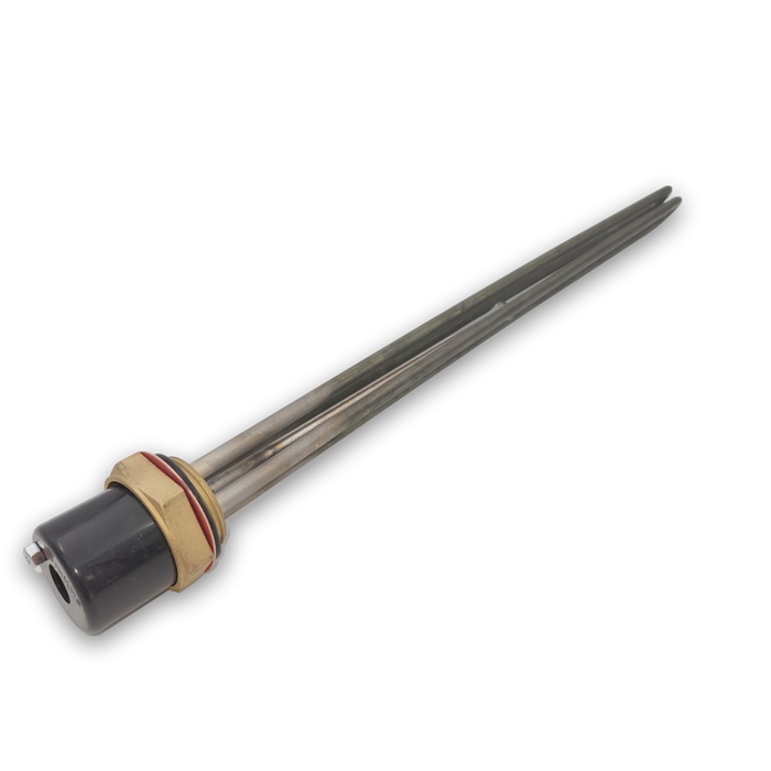 5kW Low Watt Density Element - Double Blade with Thermostat Pocket Lead Free