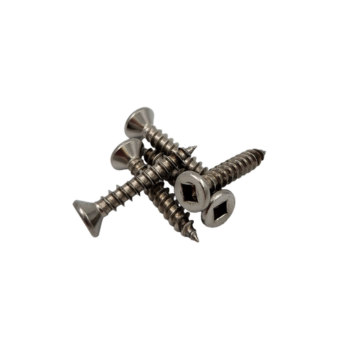 19mm X 8G Self Tapping Screw. Countersunk SS (Jar50)