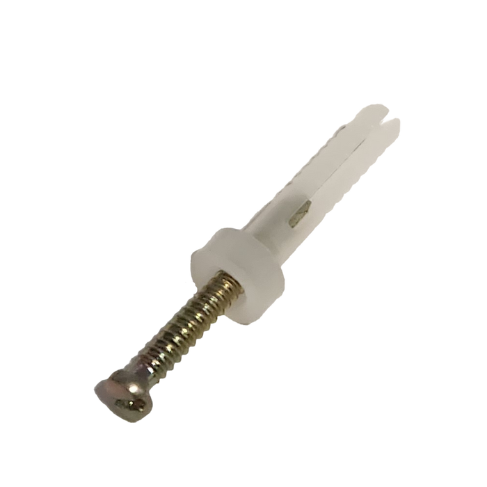 6.5mm X 38mm Nylon Anchor Round Head Zinc (Jar50)