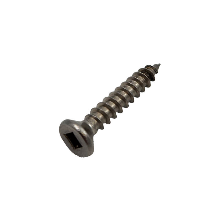 25mm X 8G Self Tapping Screw. Countersunk SS (Jar100)