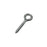 Eye Hook Screw 75mm Nickel Plated