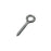 Eye Hook Screw 75mm Nickel Plated (pack of 25)