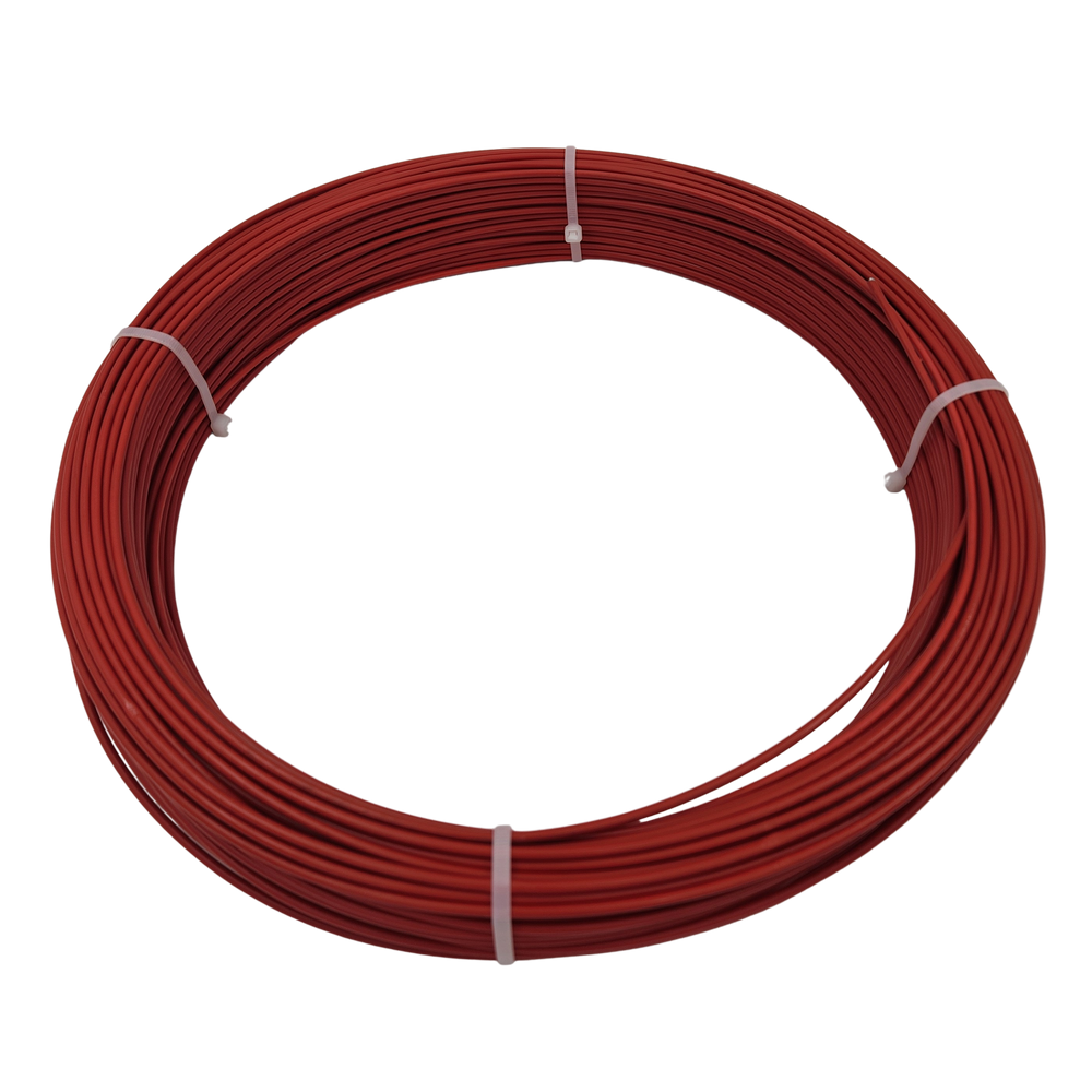 Catenary Wire PVC Covered Red 3.2mm 5kg