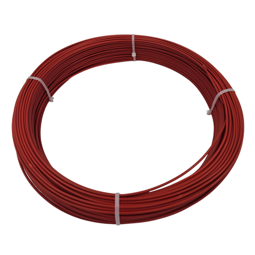 Catenary Wire PVC Covered Red 3.2mm 5kg