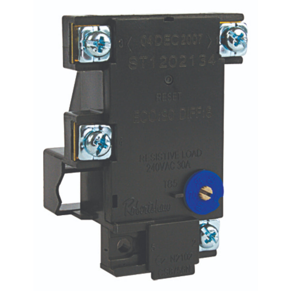 Water Heating Contact Thermostat 50-80C Manual Reset