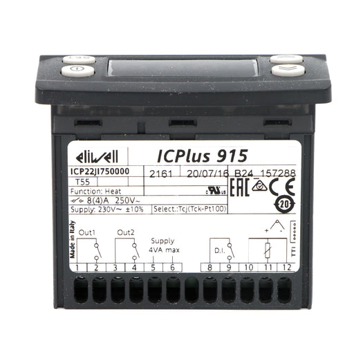 ICP22JI750000 -ICPLUS915 PT100 230V Eliwell Controller