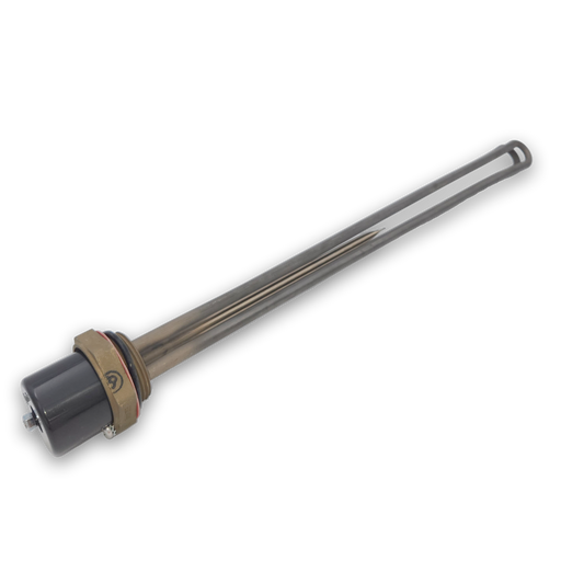 6kW Low Watt Density Element - Double Blade with Thermostat Pocket Lead Free
