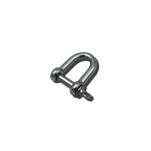 D Shackle 6mm Mechanical Galvanized Zinc Plate