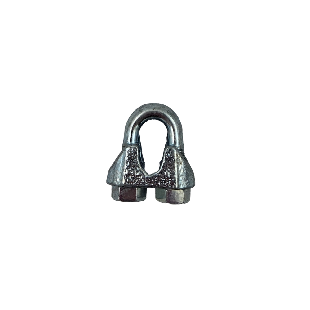 Wire Rope Grips 3mm Mechanical Galvanized Zinc Plate