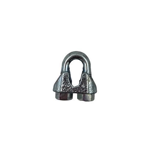 Wire Rope Grips 3mm Mechanical Galvanized Zinc Plate