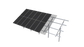 Solar Terrace II 5 Post Ground Mount Kit 20deg 18 Panel