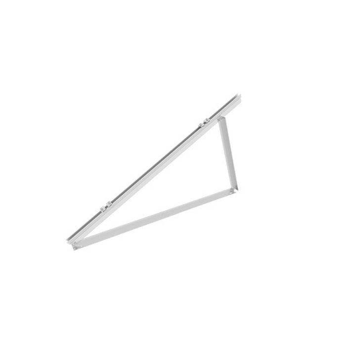 PV-ezRack Support for SolarTripod Light, single, 30º,1700mm Base with grounding Rail Clamp for ECO