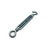 Turnbuckles Hook & Eye 6mm Bright Zinc Plate