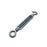 Turnbuckles Hook & Eye 6mm Bright Zinc Plate