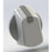 Universal Knob 35mm White 4PKT Includes decal set