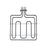 Grill Bake 3300W Hinged Element