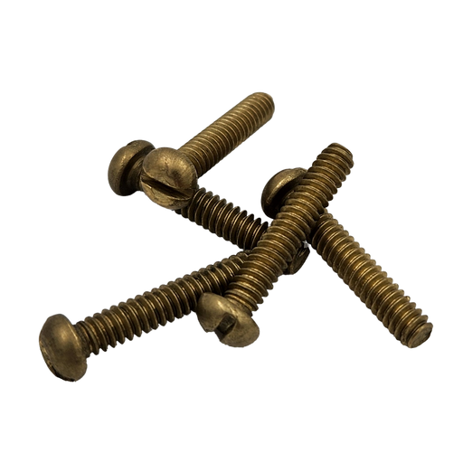 1/4 X 3/4 Brass Machine Screw (Jar50)
