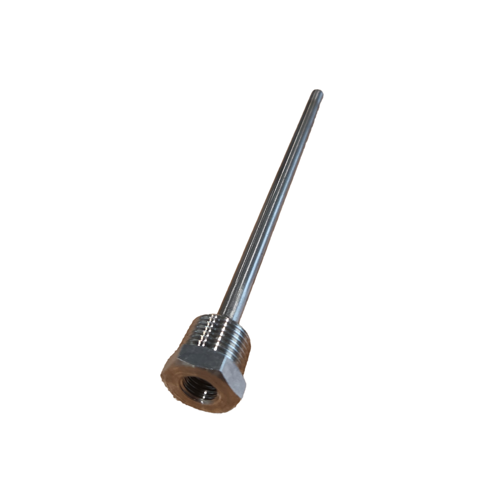 7" Stainless Thermostat Pocket