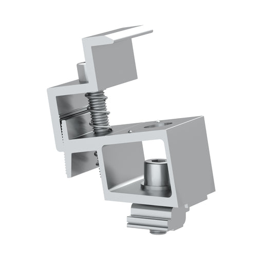 PV-ezRack ComT, Front Leg Assembly, 10°, with Z-Module and Grounding Pins, version 2