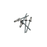 5/32 X 1/4 Aluminium/Steel RIVET 73AS52 (Jar100)